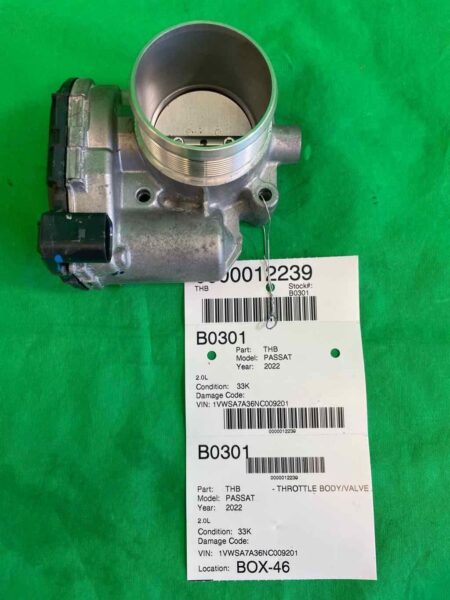 22 VW PASSAT   Throttle Body/valve Assy