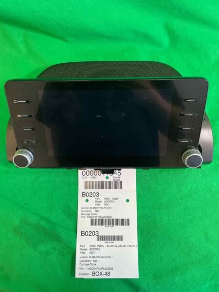21 22 HONDA ACCORD  Audio & Visual Equip.(radio)