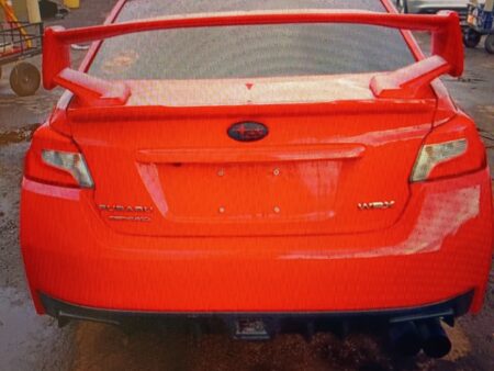 2019 - 2020 SUBARU WRX PREMIUM REAR BUMPER